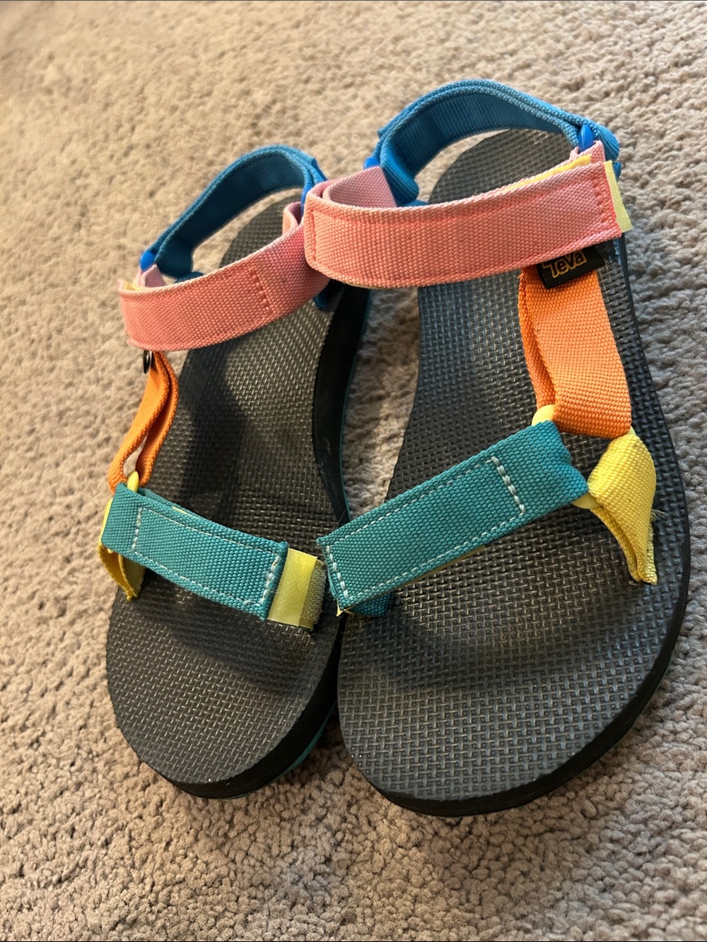 Teva Multicolor Strap Sandals